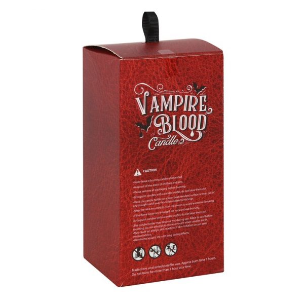 🩸 Vampire Blood Bleeding Pillar Candle – Gothic Decor for Enchanting Ambience 🕯️ - Image 5