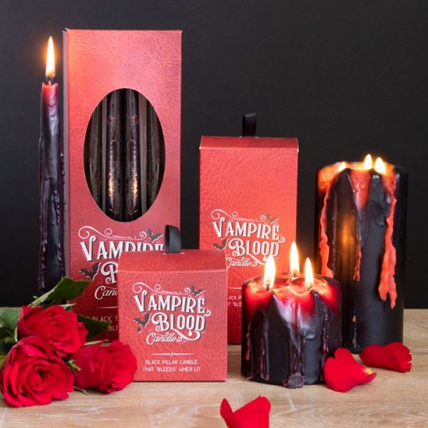 🩸 Vampire Blood Bleeding Pillar Candle – Gothic Decor for Enchanting Ambience 🕯️ - Image 6