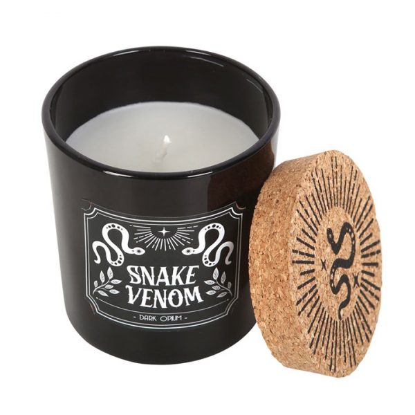 🖤 Snake Venom Scented Candle – Dark Opium Fragrance | 21-Hour Burn Time 🕯️ - Image 3