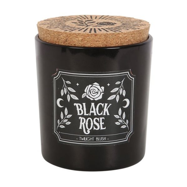🖤 Black Rose Twilight Blush Scented Candle – 21 Hour Burn Time 🕯️ - Image 2