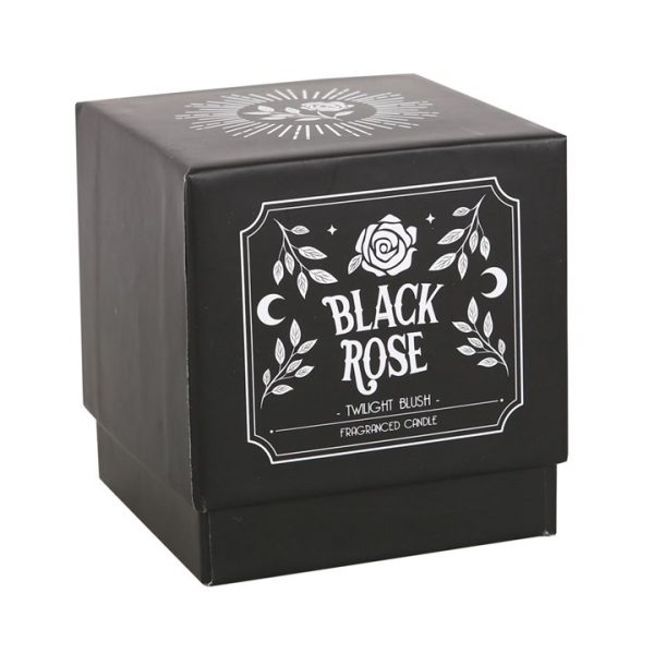🖤 Black Rose Twilight Blush Scented Candle – 21 Hour Burn Time 🕯️ - Image 4