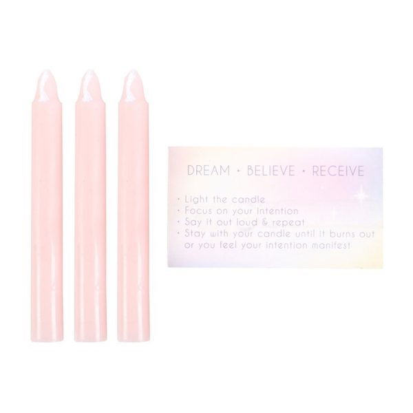 🕯️ Manifestation Spell Candle Set – Intention • Energy • Divine Guidance 🔮 - Image 3