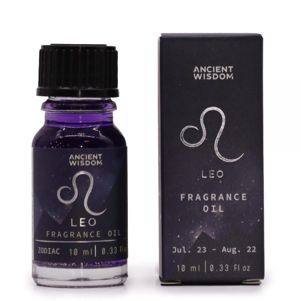 🌟 Zodiac Fragrance Oil – LEO – Frosted Citrine & Ginger ✨♌