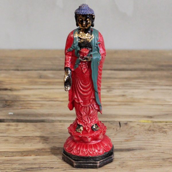 🧘 Antique Standing Buddha Statue – Zen Home & Meditation Décor 🕉️ - Image 2