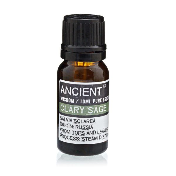 🌿 Clary Sage Essential Oil – Steam Distilled from Russian Salvia Sclarea 🌿 Relaxing | Balancing | Feminine Wellness