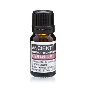 🌸 Geranium Essential Oil – Pelargonium Graveolens (100% Pure & Natural) 🌿
