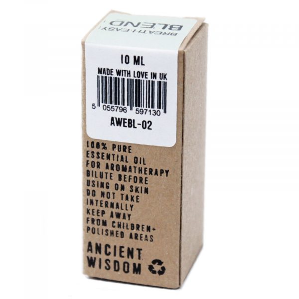 Breathe Easy Essential Oil Blend - Boxed - 10ml - Image 3