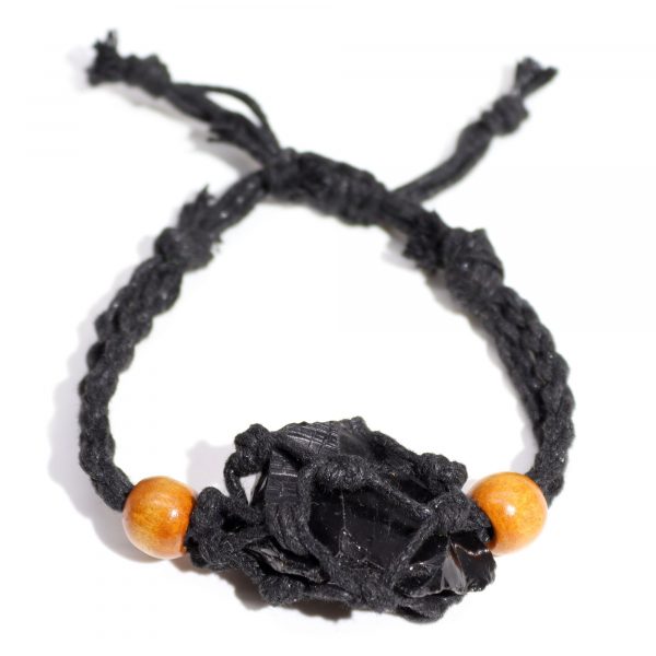 Gemstone Bracelet Cord - Black - Image 3