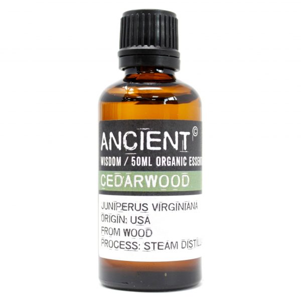 🌲 Cedarwood Essential Oil – Pure Juniperus Virginiana Wood Oil | Steam Distilled from USA 🌿