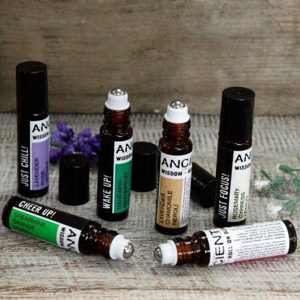 🌿 Uplift & Unwind Roll-On Essential Oil Blend – Bergamot, Geranium & Frankincense 🌞 - Image 2