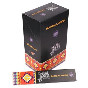 🌿 Tribal Soul Sandalwood Incense Sticks – Handmade in India | 1 Pack