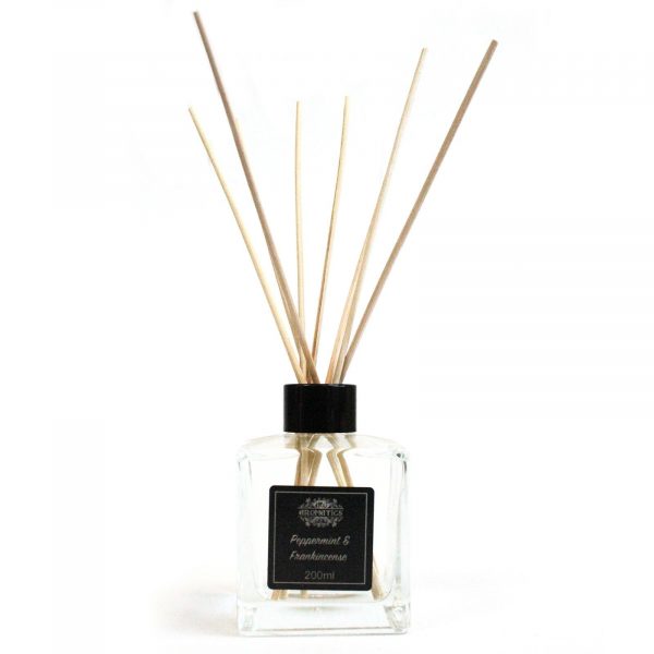 200ml Peppermint & Frankincense Essential Oil Reed Diffuser - Image 2