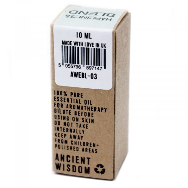 🌞 Happiness Essential Oil Blend 10ml – Bergamot, Ylang Ylang & Grapefruit - Image 3