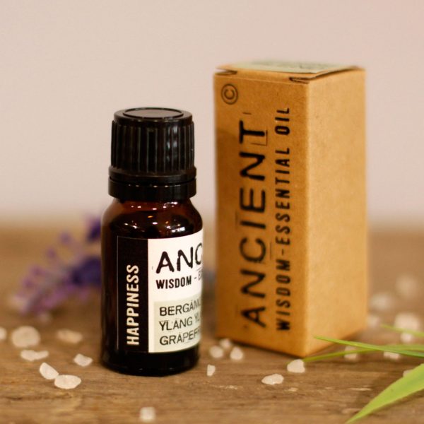 🌞 Happiness Essential Oil Blend 10ml – Bergamot, Ylang Ylang & Grapefruit - Image 4