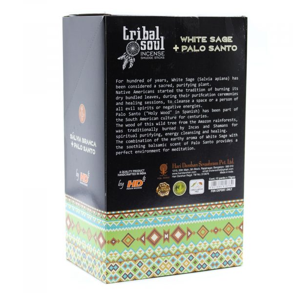 🪶 Tribal Soul Incense Sticks – White Sage + Palo Santo 🌿 | Purify Your Space & Soul - Image 6