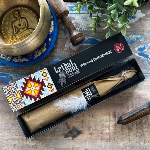 🕯️ Tribal Soul Frankincense Incense Sticks – 15g | Made in India | Spiritual & Purifying Aroma 🌿 - Image 2