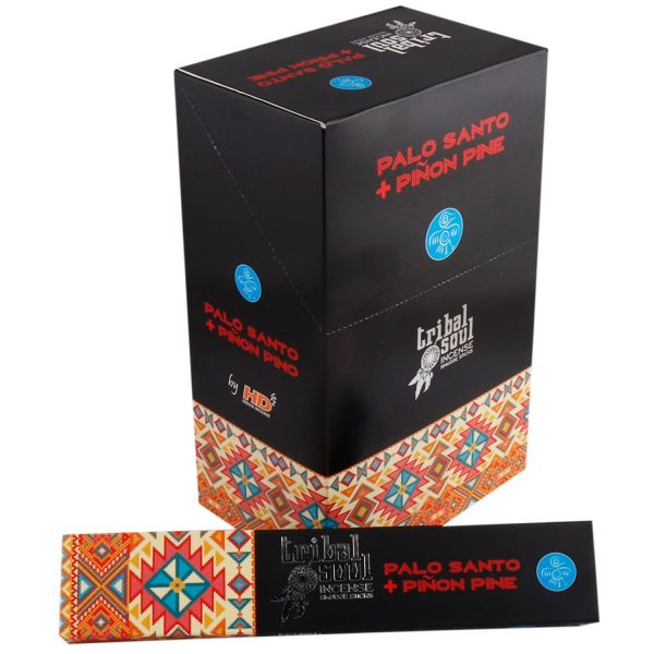 ✨ Tribal Soul Incense Sticks – Palo Santo & Piñon Pine 🌿