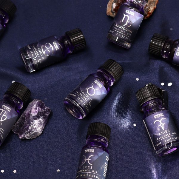 🌌 Zodiac Fragrance Oil – SCORPIO ♏ Obsidian & Dark Coffee Scent | 10ml Mystical Starry Oil ✨ - Image 3