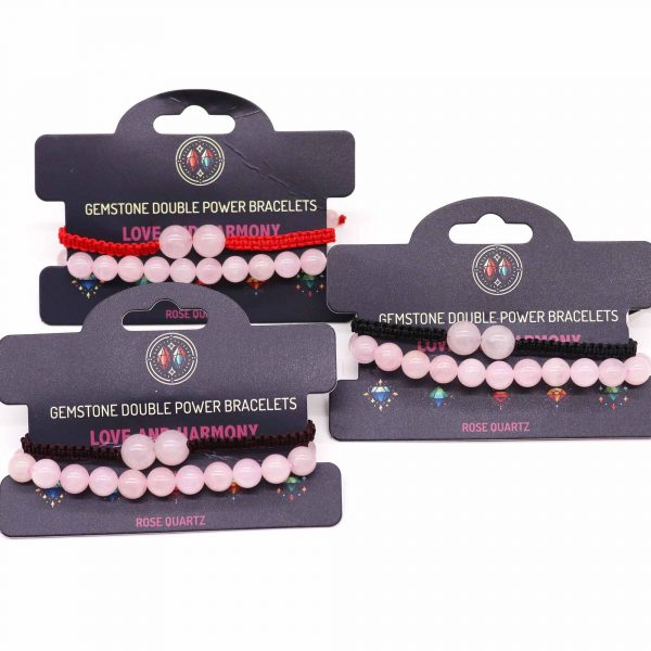✨ Rose Quartz Bead Bracelet – Emotional Balance & Self-Love ✨ - Image 2