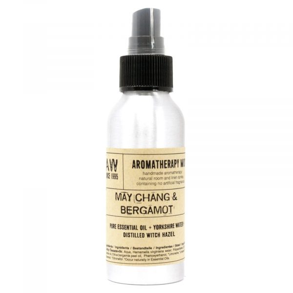 🌿 100ml Essential Oil Mist – May Chang & Bergamot | Natural Aromatherapy Room Spray ✨