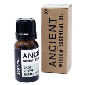 🪻 Soothing Essential Oil Blend – Roman Chamomile, Sage & Vetiver 🌿 | Uplift Mood & Relax Muscles
