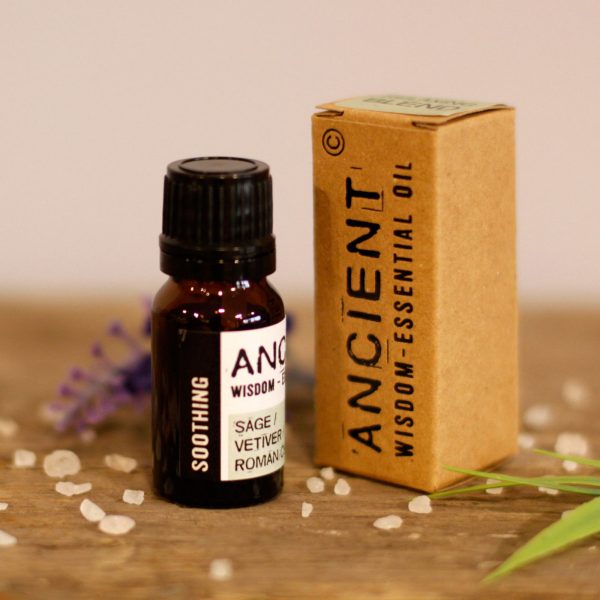 🪻 Soothing Essential Oil Blend – Roman Chamomile, Sage & Vetiver 🌿 | Uplift Mood & Relax Muscles - Image 4