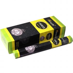 🌿 Aromatika 7 Powers Incense Sticks – Charcoal-Free, Ayurvedic, Hand-Rolled in India