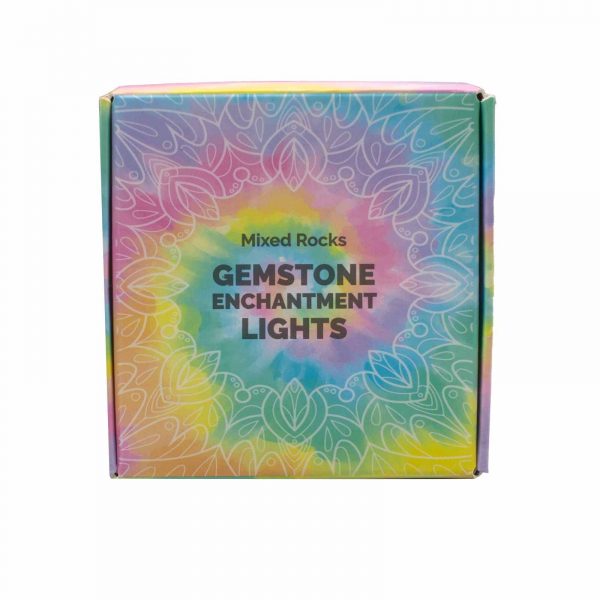 ✨ Gemstone Enchantment LED Light String – 20 Crystal Rocks of Magical Glow (227cm) ✨ - Image 4