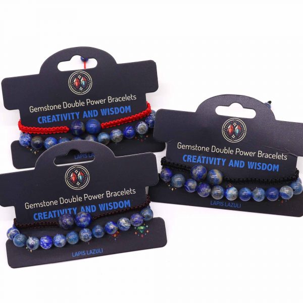 🌟 Lapis Lazuli Gemstone Bracelet – Truth, Wisdom & Inner Vision 🌟 - Image 2