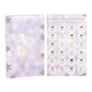 ✨ Mystical Crystal Advent Calendar – 24 Gemstones for Christmas Countdown ✨