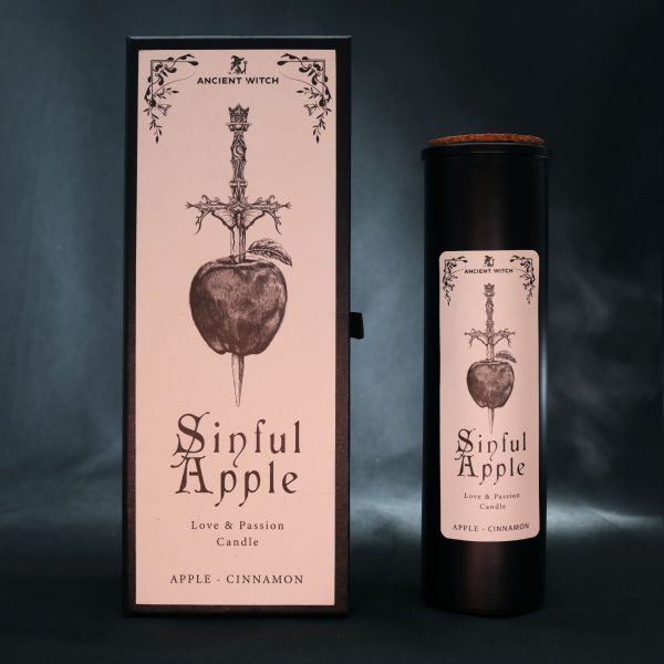 Ancient Witch Sinful Apple Candle 🍎🔥 – Love, Attraction & Bold Confidence Ritual Candle - Image 6
