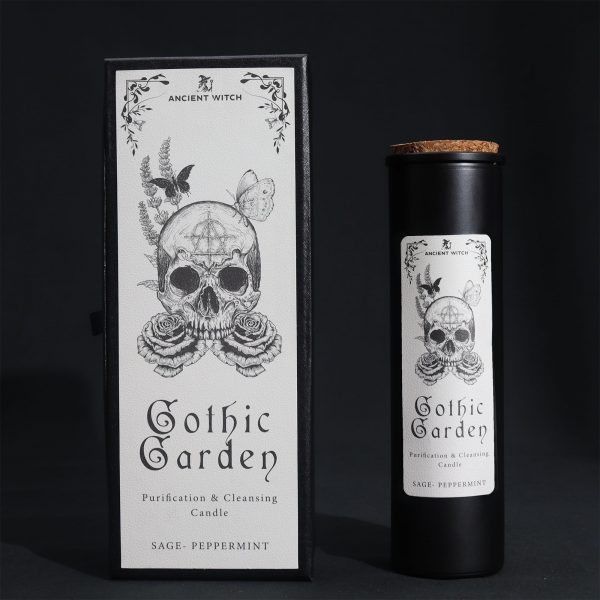 🌙 Ancient Witch Gothic Garden Candle – Cleansing & Purification 🌹💀 - Image 4