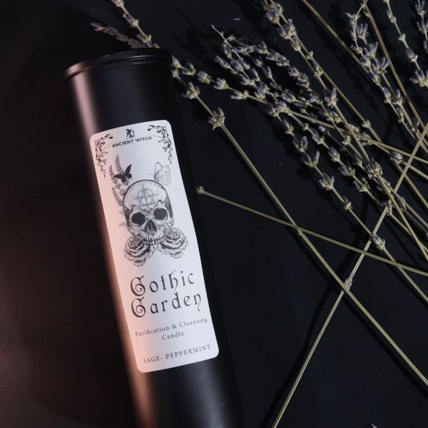 🌙 Ancient Witch Gothic Garden Candle – Cleansing & Purification 🌹💀 - Image 5