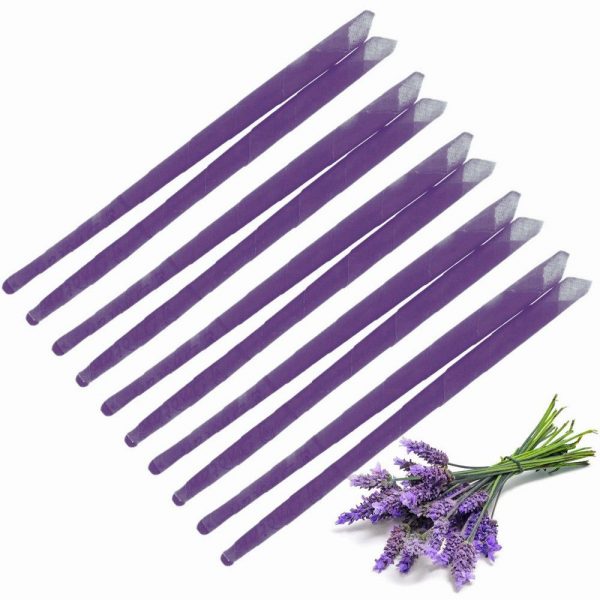 🕯️ Natural Beeswax Lavender Ear Candles – Traditional Wellness & Relaxation