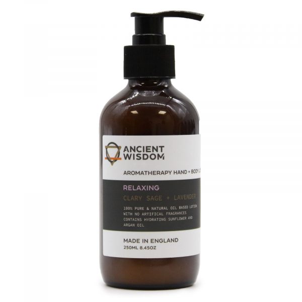🌿 Clary Sage & Lavender Hand & Body Lotion – 250ml
