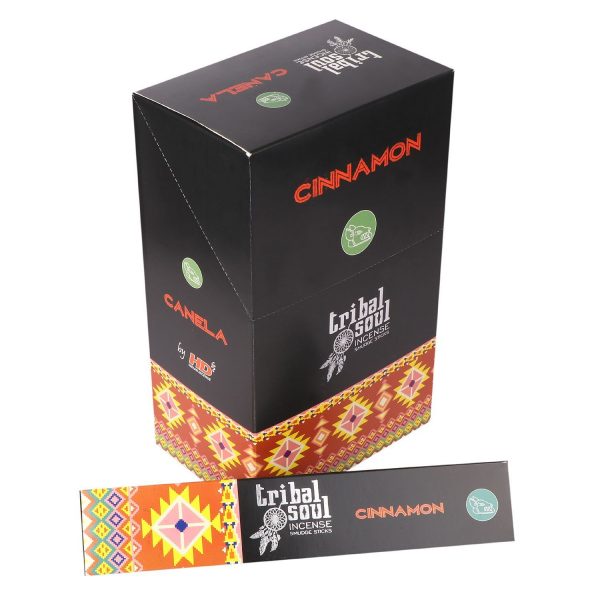 🌿 Tribal Soul Cinnamon Incense Sticks – Exotic & Aromatic Fragrance 🌿 - Image 2