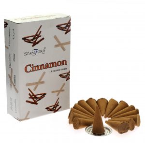 🌿 Stamford Premium Cinnamon Incense Cones – Relaxing & Long-Lasting Aroma 🌿